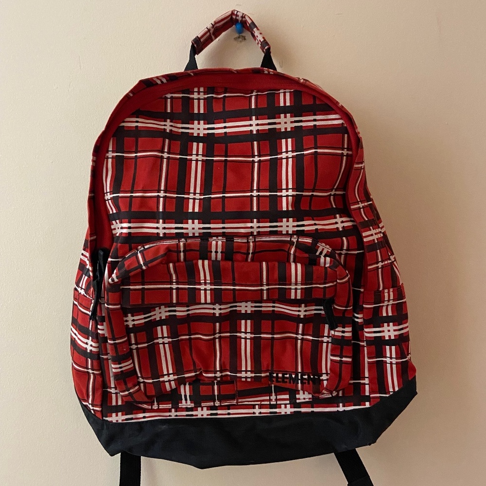 Plaid Backpack